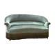 Water green velvet toad sofa