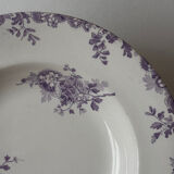 Sublime hollow plate Terre de Fer Longwy Hanoi