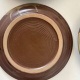 Set of 6 stoneware plates