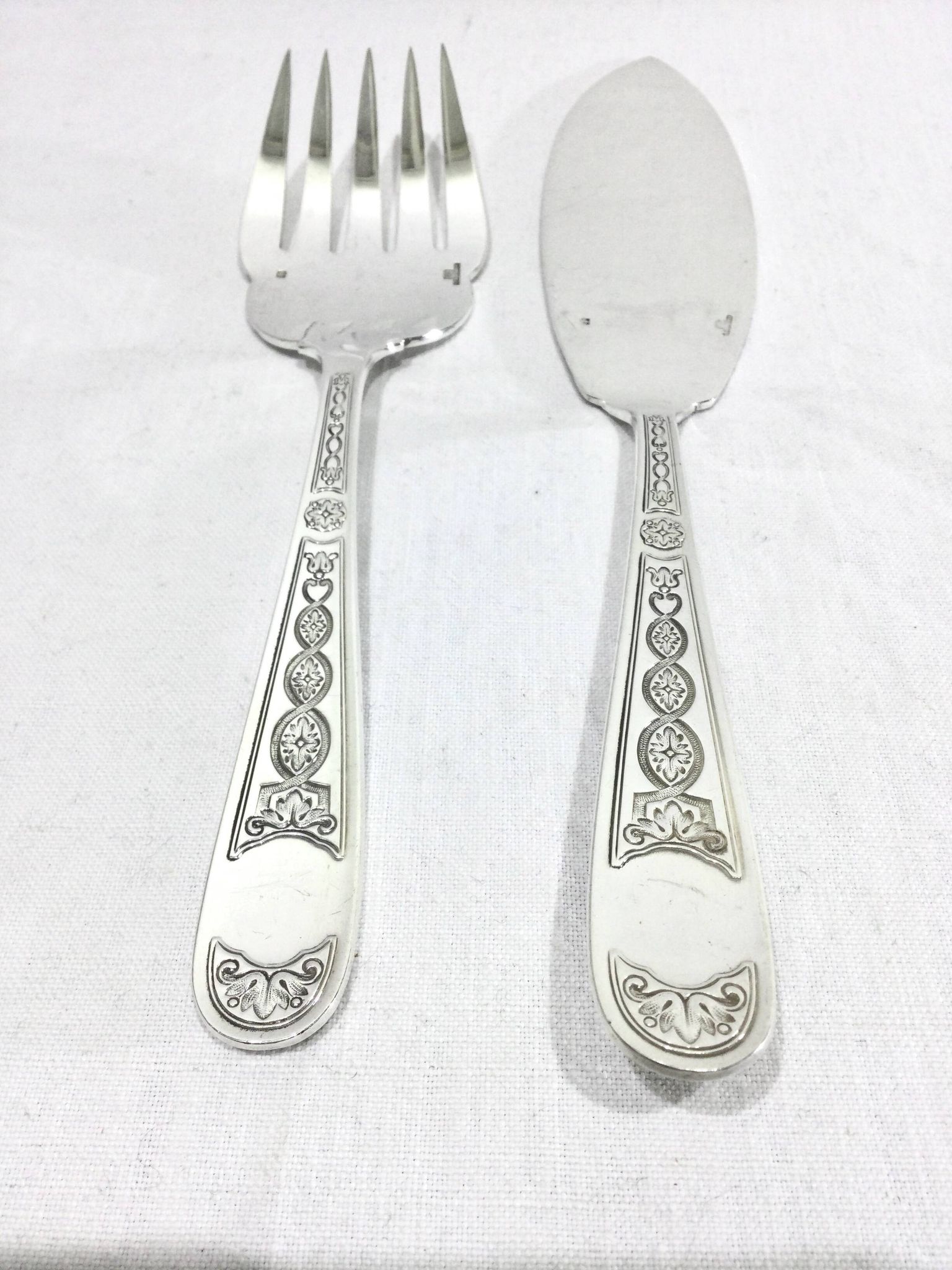 Christofle – Villeroy Fish Serving Cutlery