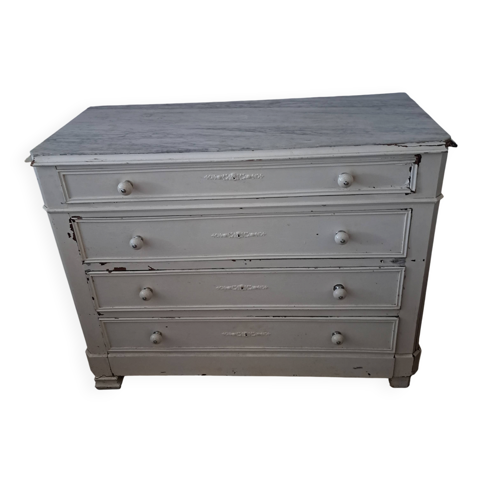 Vintage Louis Philippe style chest of drawers