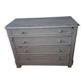 Vintage Louis Philippe style chest of drawers