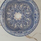 Moroccan ceramic sink