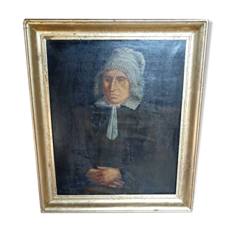 Painting of a Breton woman