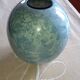 Vase Hélène LAIZÉ Saint-Cyr-Sur-Loire H.L.Z. – Blue crystalline stoneware