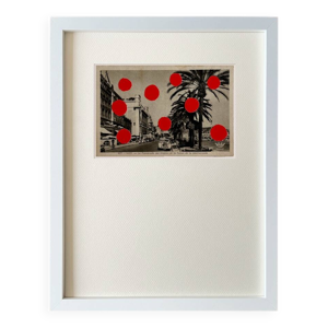 nice - Collage sur carte