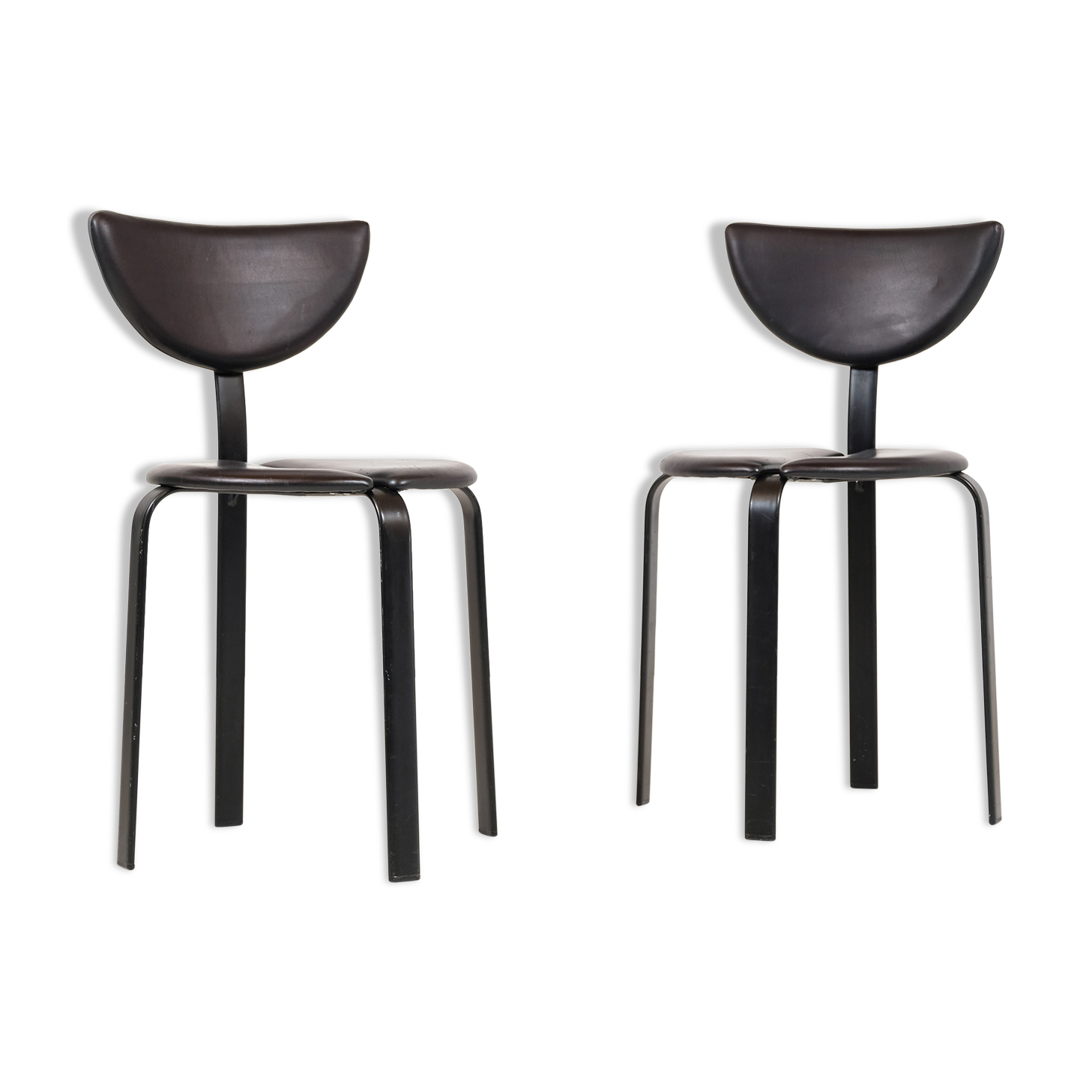 Pair of chairs Bent Krogh 1980's