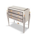 Commodes Hollywood Regency glam 1970