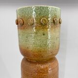 Artistic Mid-Century Ceramic Vase, Czechoslovakia