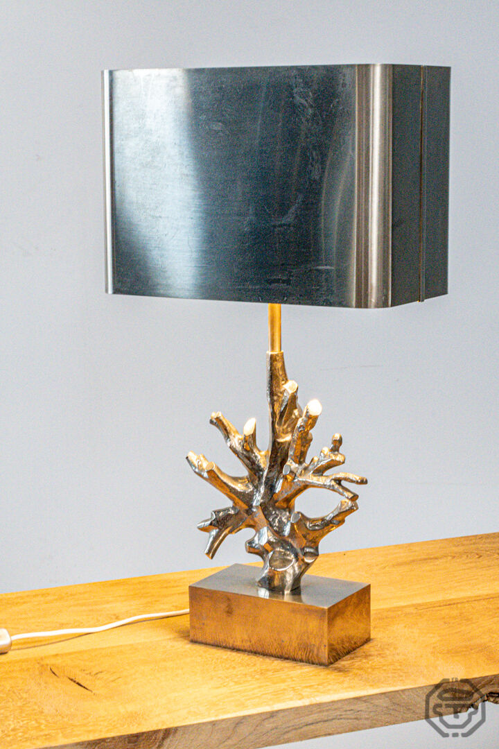 Coral Lamp by Maison Charles, bronze