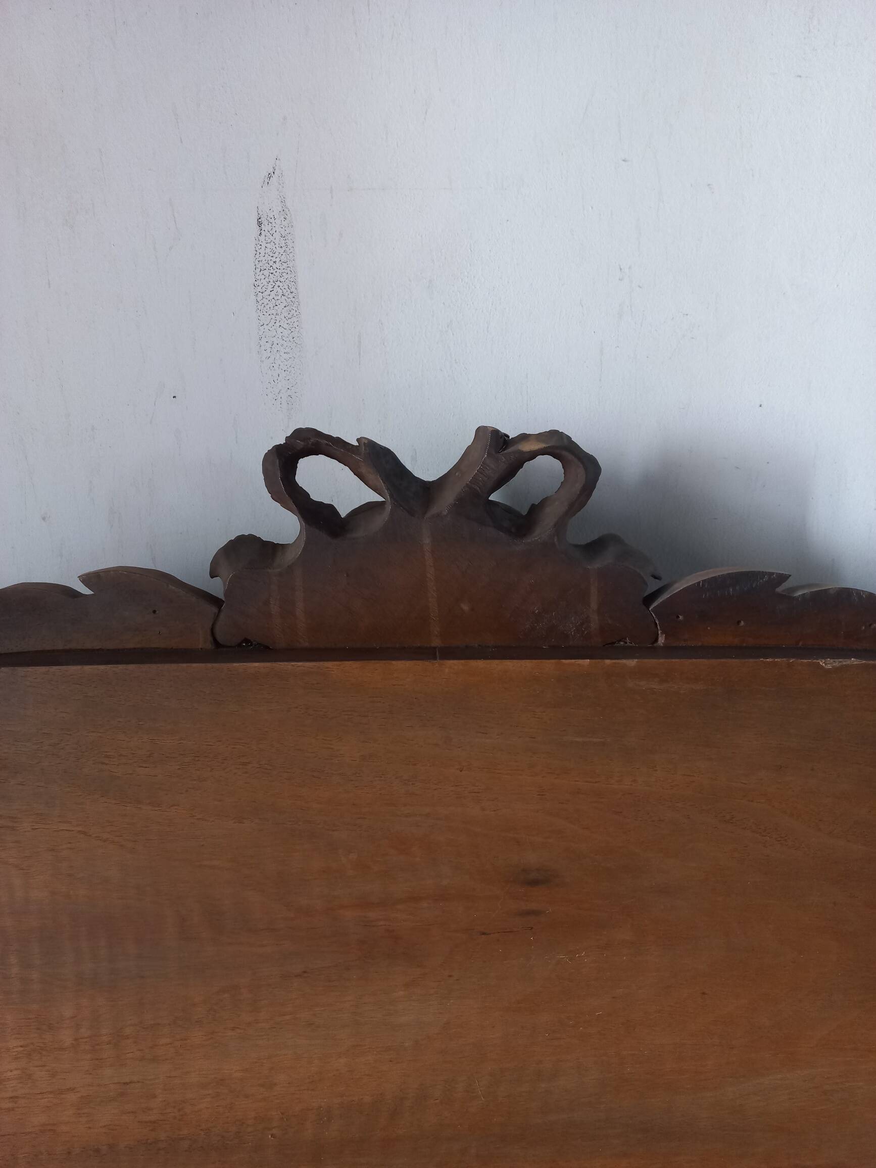 Louis XVI style wooden headboard