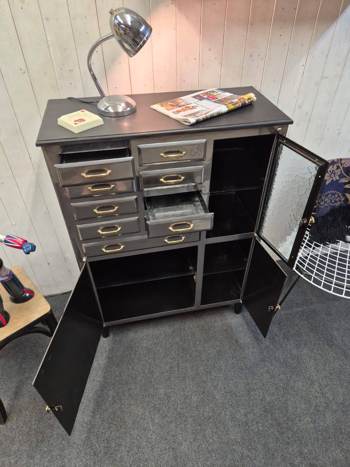 Old dentist's furniture