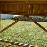 Bamboo and rattan dressing table