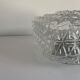Chisled glass ceiling light