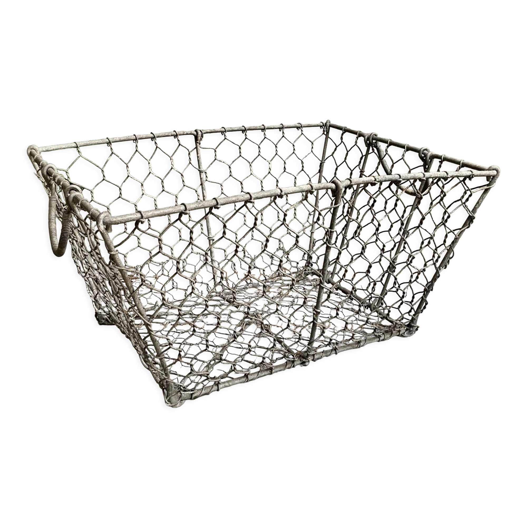 Old oyster basket