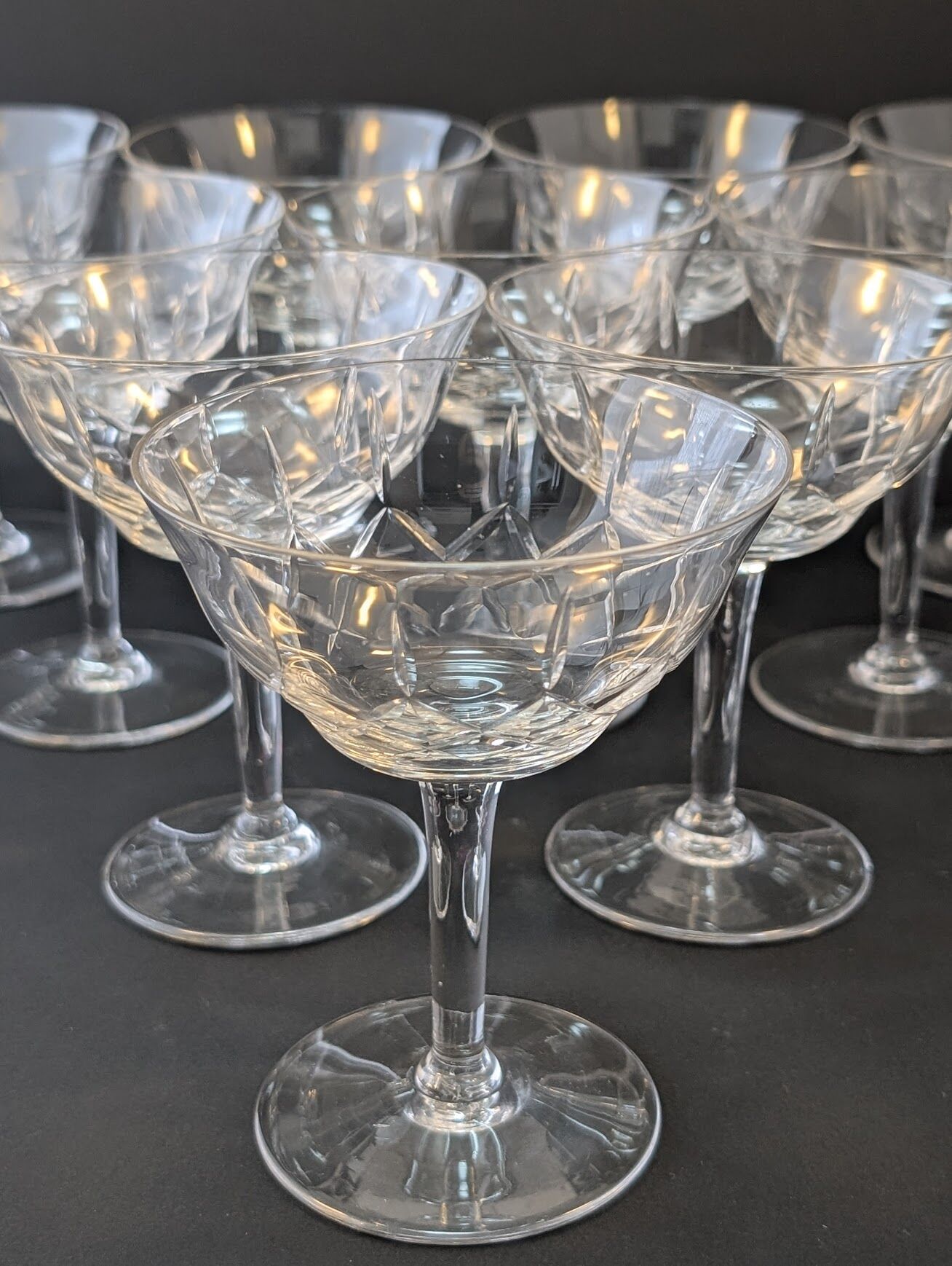 Art Deco Champagne Coupes