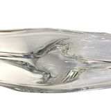 Daum, important crystal centrepiece and trinket dish from around 1950.