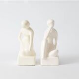 2 Royal Delft bookends 1960