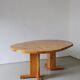 Table à manger extensible en pin massif | Scandinavie | Années 1970