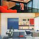 Double caisson desk modernist ARP (Guariche, Motte, Mortier) – 1955