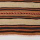 Red & Beige Striped Accent Vintage Kilim Rug, 64x104Cm