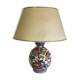 70's vintage Gien earthenware lamp
