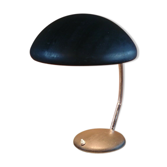 Lampe de bureau orientable vintage noire, hauteur: 44 cm