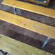 Lot of 4 industrial benches