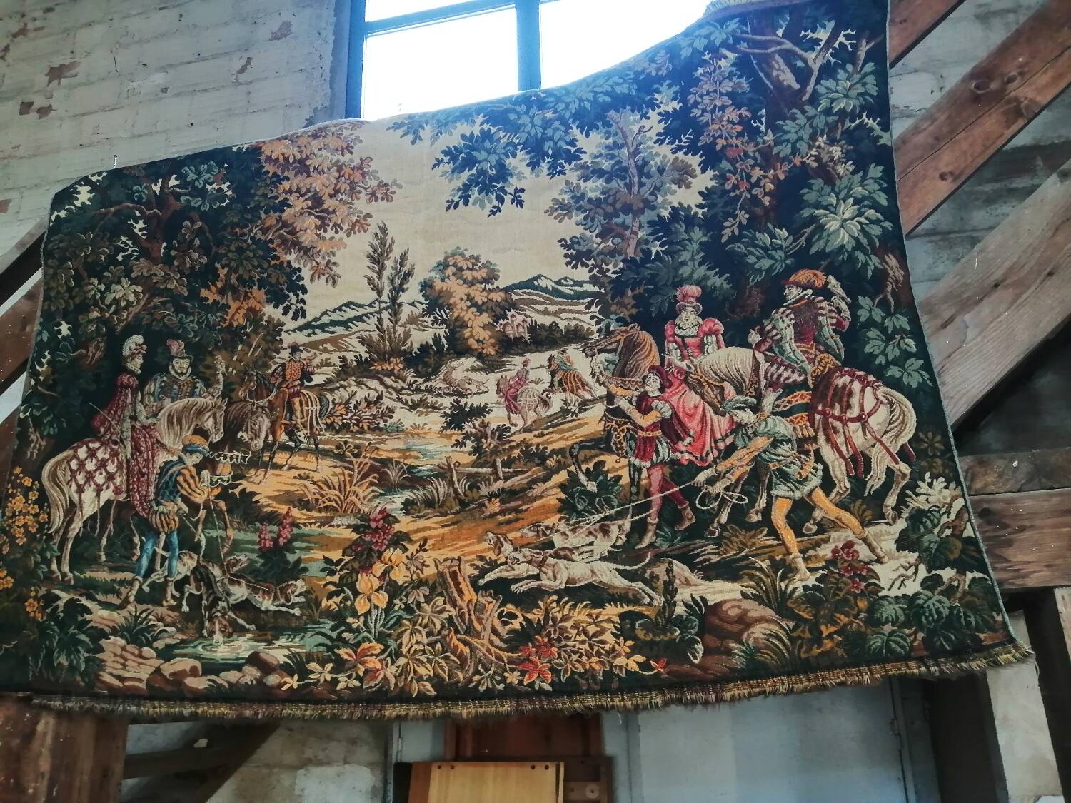 Beautiful jacquard hunting tapestry by Bobyrug
