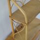 Rattan wall shelf 1960