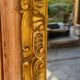 Antique gilded mirror 27x24cm