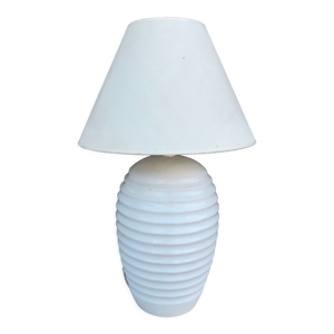 Lampe avec pied en céramique
