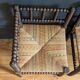 Paire de fauteuils anciens dits "Bobine"