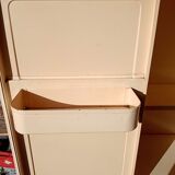 Two-door metal cabinet art deco