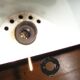 Swivel wall for indirect lighting, vintage 70's Golden brass