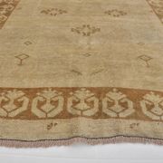Tapis Oushak orange et marron sku A48