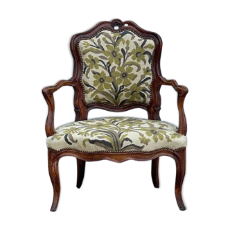 Louis XV style convertible armchair