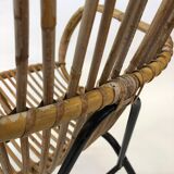 Rattan chair by Rohe Noordwolde, 1960