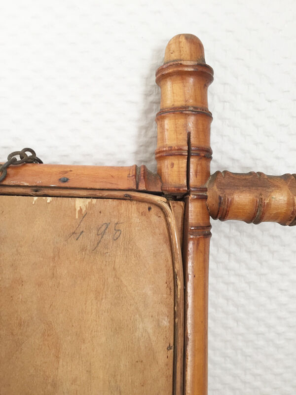 Mirror carved wood, 1950 - 42x50cm