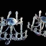2 appliques vintage Sciolari