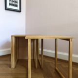 Danish pull out tables by Kai Kristiansen for Vildbjerg Møbelfabrik