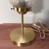 Art Deco globe table lamp