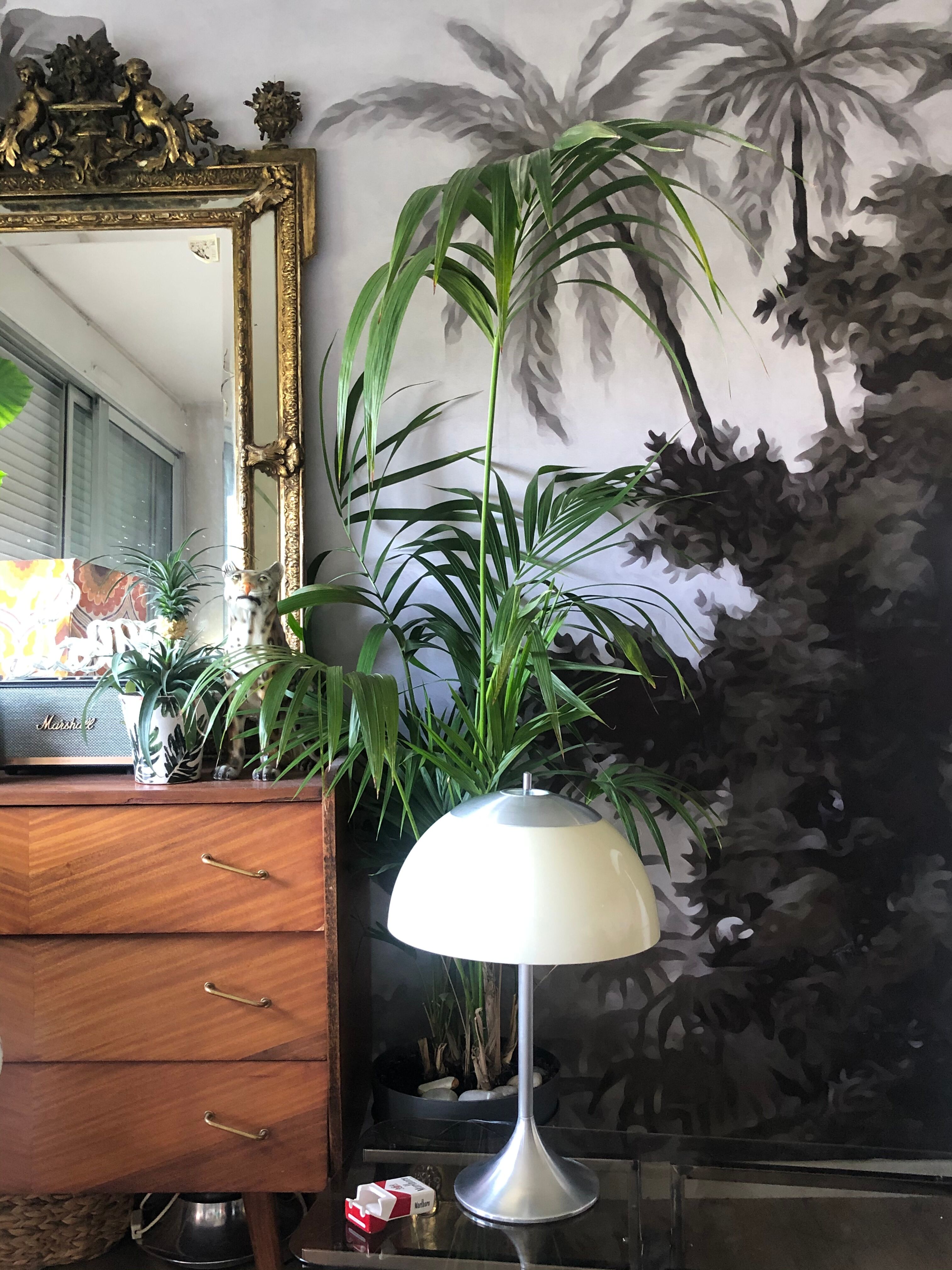 Mushroom lamp foot tulip