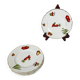 Set of 6 KG Lunéville "Le Potager" dessert plates, 1950/70