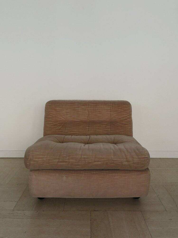 Italian Amanta Lounge Chair by Mario Bellini for C&b Italy, 1973