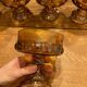 Carnival glass cup