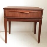 Side table or bedside table Carltröm & Co Möbel Fabrik 60s