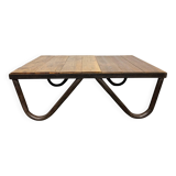 Table basse industrielle, années 1960