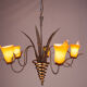 Italian Hollywood Regency Chandelier, 1970s