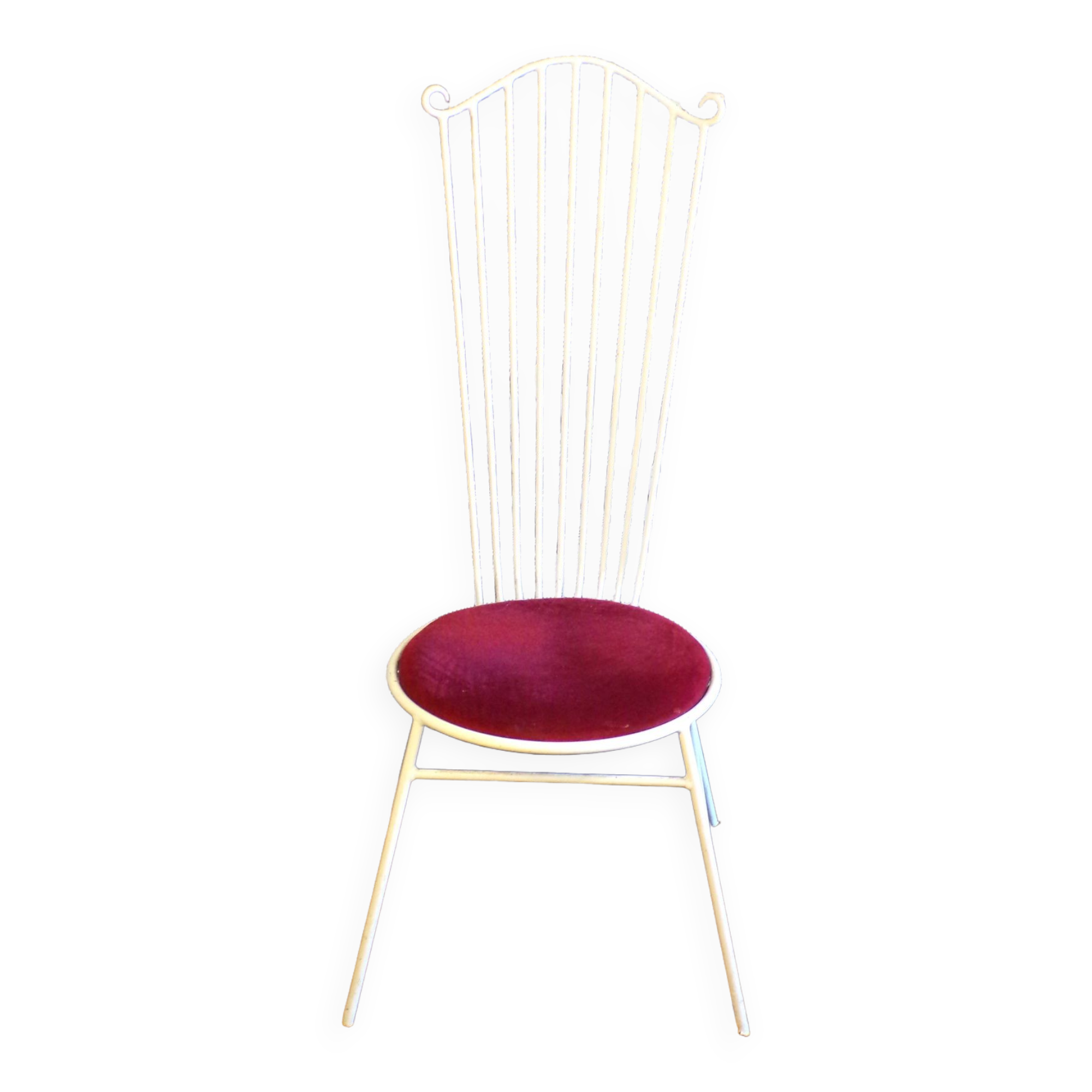 Metal garden chair 1950-60